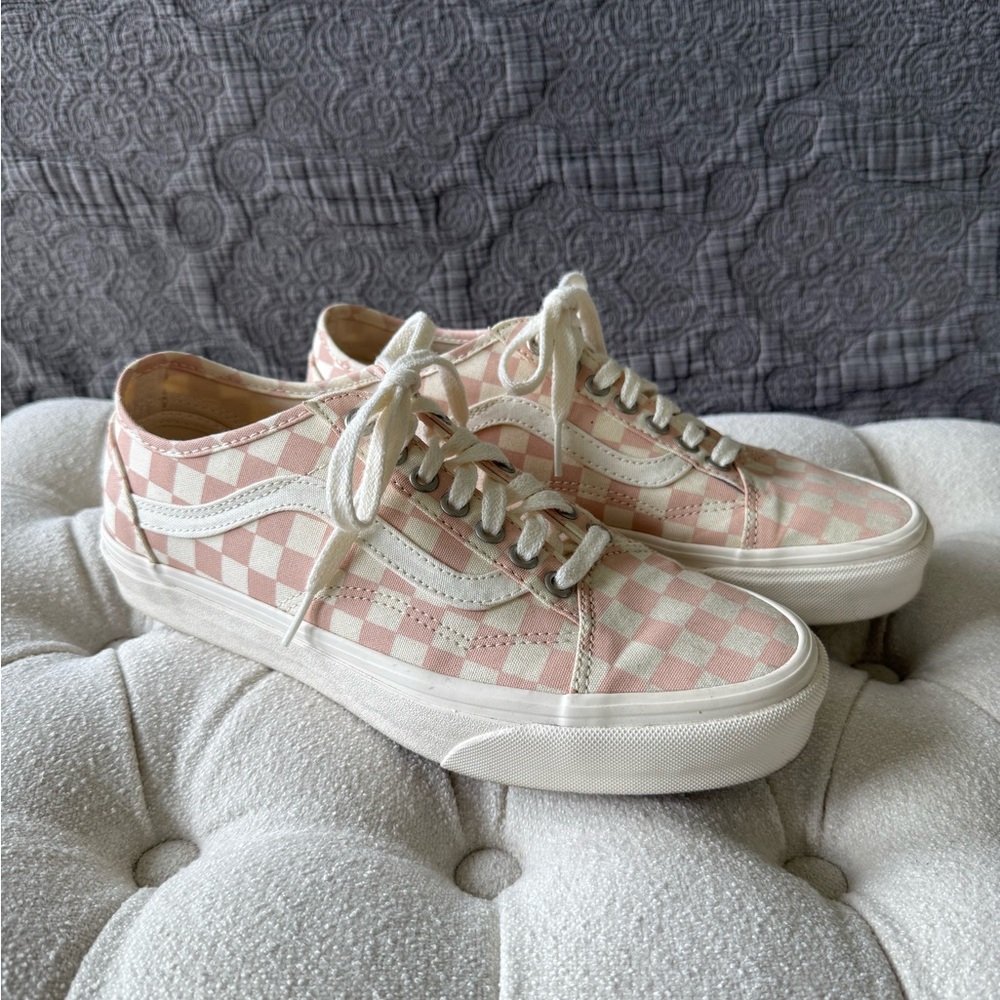 Vans Eco Theory Checkerboard Old Skool Tapered